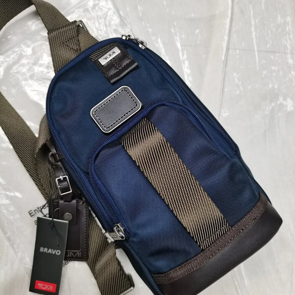 Navy Tumi Belt Bag